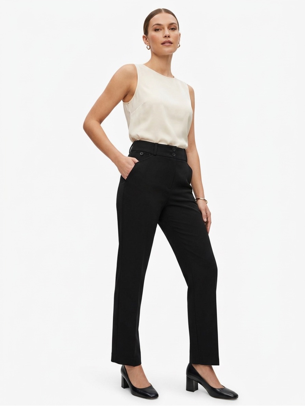 CAMBIO STRAIGT LEG TROUSERS